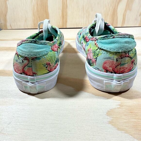 Vans Pink Flamingo Shoes Women’s Size 5 - Picture 4 of 8